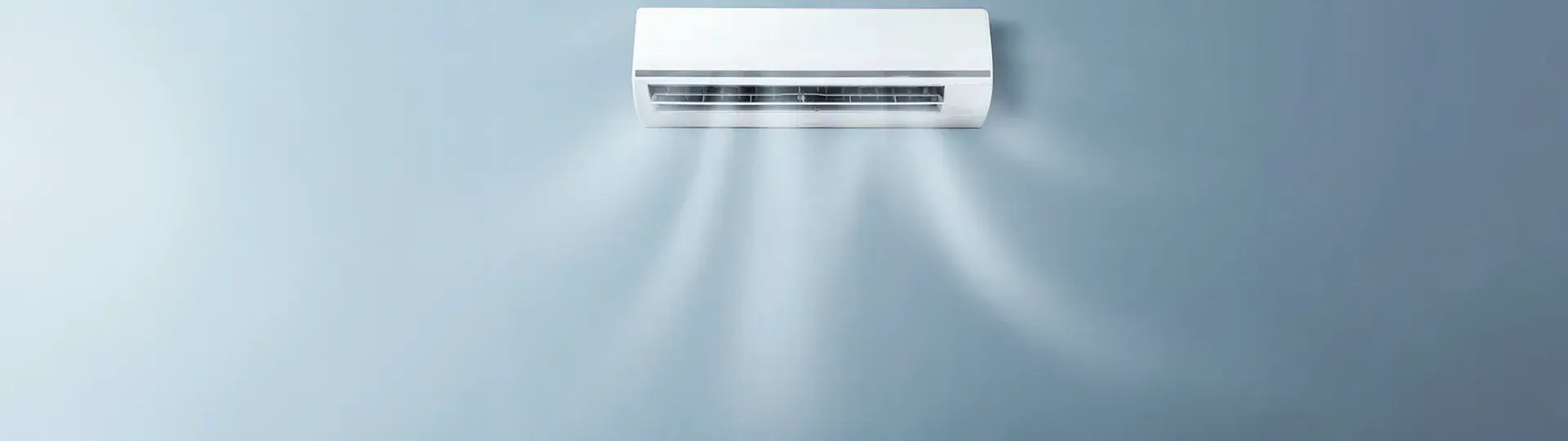 Une climatisation sur un mur intérieur