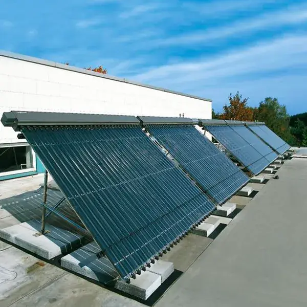 Panneau solaire au sol