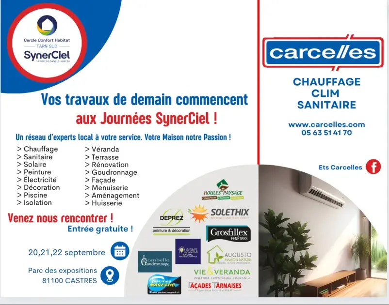 Journées SynerCiel 20, 21, 22 septembre