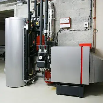 Chaudière en sous-sol